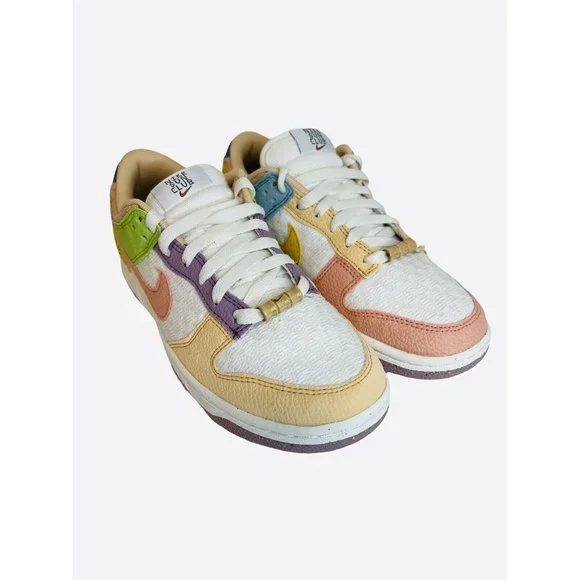 Nike Women's Dunk Low SE Sun Club Multicolor DQ0265-100 Sneaker Shoes Size 7 - Picture 3 of 12
